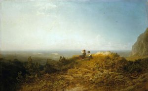 Two Girls in the Alpine Pasture